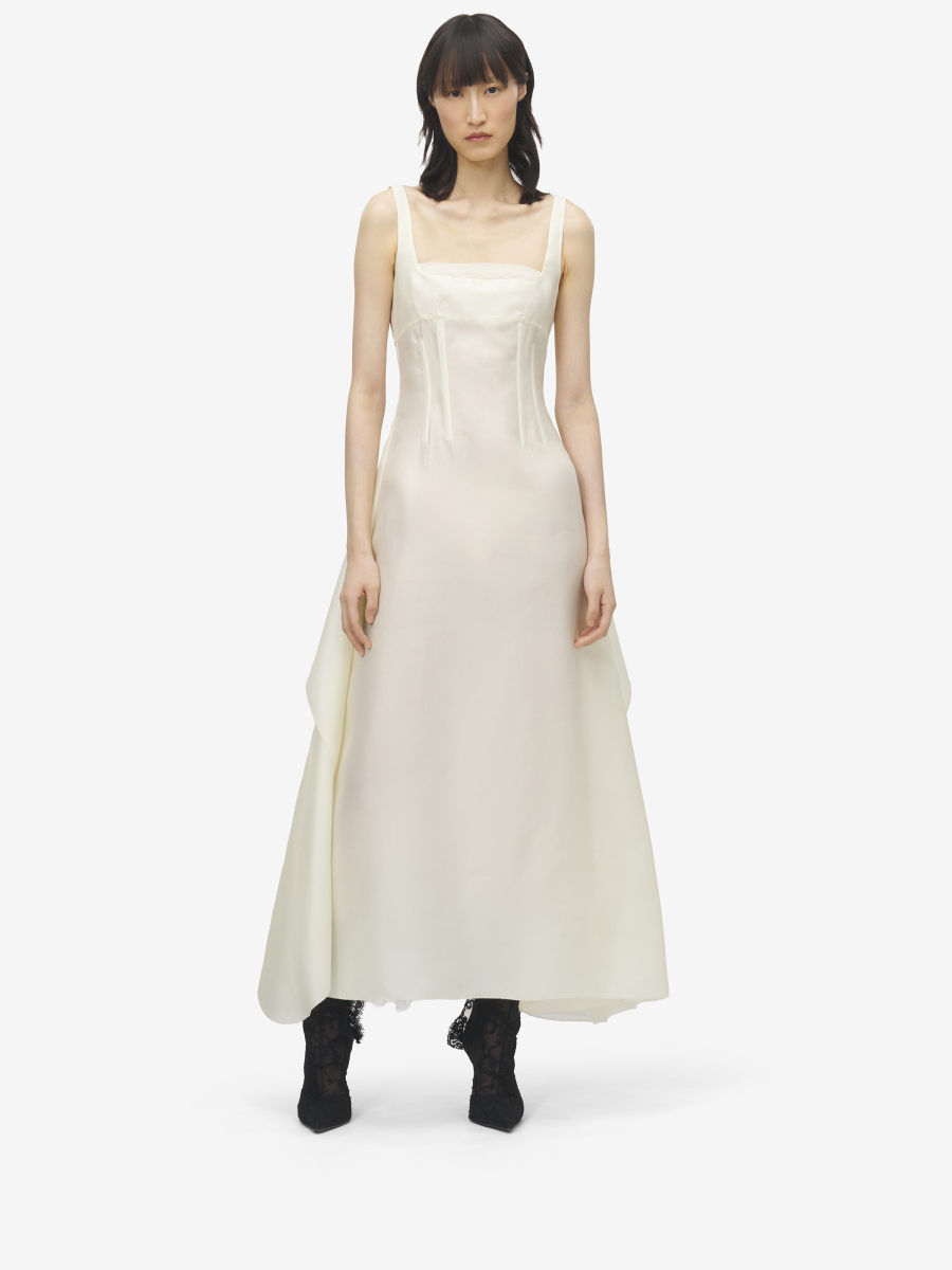 ALEXANDER MCQUEEN - Corset Evening Dress - Item 847925QBADM9019